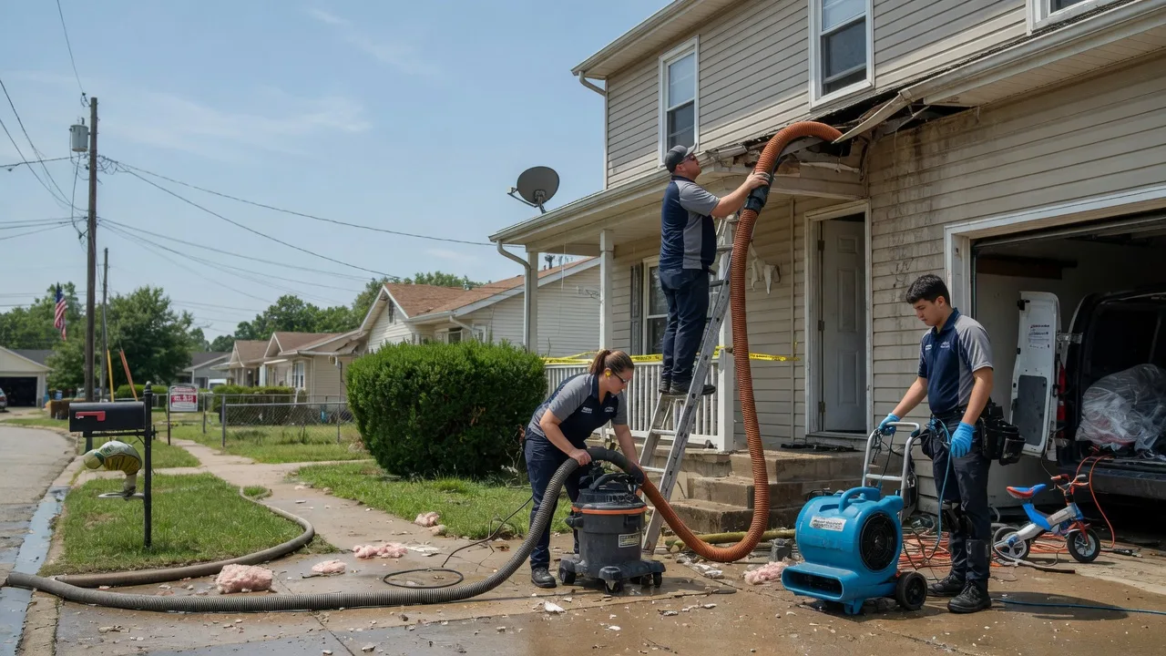 Water Damage Restoration in Dunlevy, PA near me
